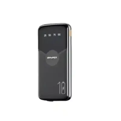 AWEI P32K Portable 10000mAh Power Bank Digital Display Phone...